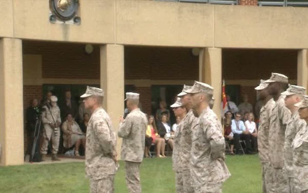 MCICOM Change of Command
