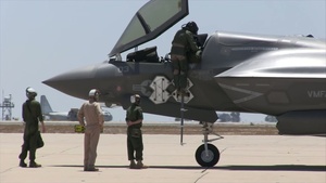 F-35B Lightning II Landing At MCAS Miramar, Part 1