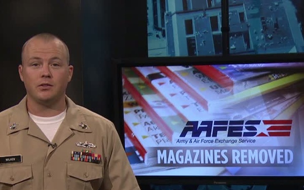 Military Exchanges Remove Magazines