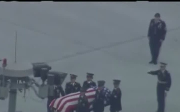 Remains of Korean War Soldier Back on US Soil
