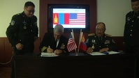 U.S. and Mongolia Acquisition and Cross-Servicing Agreement Signing