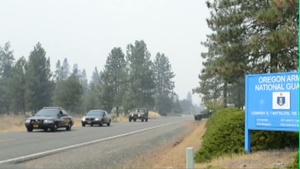Oregon National Guard assists during Douglas Complex Fire