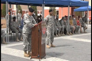 509th Signal Battalion Uncasing and Change of Command Ceremony.