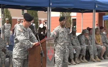 509th Signal Battalion Uncasing and Change of Command Ceremony.