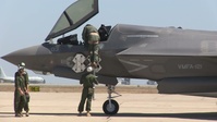 F-35B Lightning II Landing At MCAS Miramar