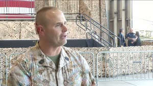 President Obama Speaks at Camp Pendleton (Interview - Jobe)