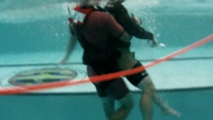 Coast Guardsmen Conduct Rescue Swimmer Training