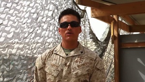 Cpl. Jose Sagrero - Green Bay Packers
