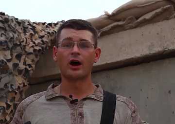 Cpl. Paul Peterson - Green Bay Packers from Afghanistan