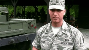 139AES Conducting Field Training Exercise