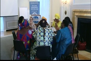 2013 class of African Women Entrepreneur Program Workshop
