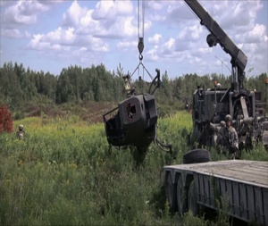 186th BSB Bravo Co. Recovery Training B-Roll