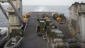 USS Carter Hall Flight Deck Time Lapse