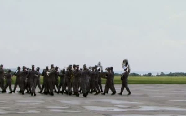 2d Marine Aircraft Wing Band (Sound-Off/Pass in Review)