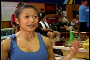 Women Compete in the Far East Power Lifting Competition