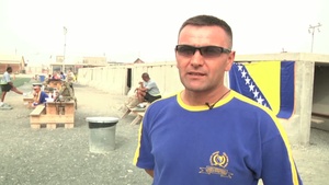 Interview with Bosnian Soldiers Attached to Combined Team Chesepeake
