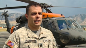 Utah Army National Guard Aerial Firefighting- Interview- Captain Cody Rassmussen
