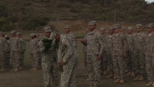 602nd MP Co. transfers authority to 613th MP Co. at GTMO broll