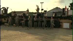 204th U.S. Army Band Participates in the Combat Support Training Exercise (CSTX) 86-13-01 at Fort McCoy, Wis.