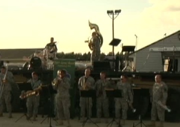 204th U.S. Army Band Participates in the Combat Support Training Exercise (CSTX) 86-13-01 at Fort McCoy, Wis.
