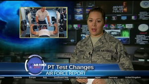 Air Force Report: PT Test Changes