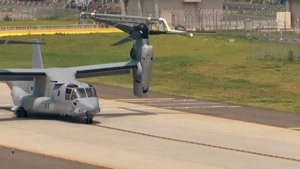 MV-22B Osprey Arrive at MCAS Futenma