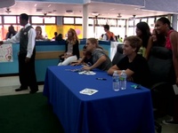 Disney Actors Dylan and Cole Sprouse Visit Marine Corps Air Station Iwakuni