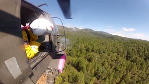 California National Guard Fight Rim Fire Near Yosemite