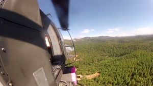 California National Guard Fight Rim Fire Near Yosemite