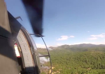 California National Guard Fight Rim Fire Near Yosemite