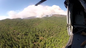 California National Guard Fight Rim Fire Near Yosemite