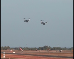 Ospreys and Super Stallions Deliver Supplies for BFTA (Part 1)