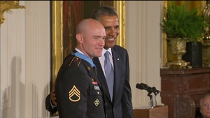 MOH Recipient SSG Ty Carter Touts PTSD Treatment