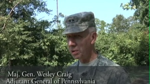 28th Infantry Division Rededicates Monument