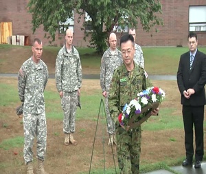 Japanese Honor US Soldiers