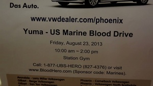 Marines Make the Blood Flow