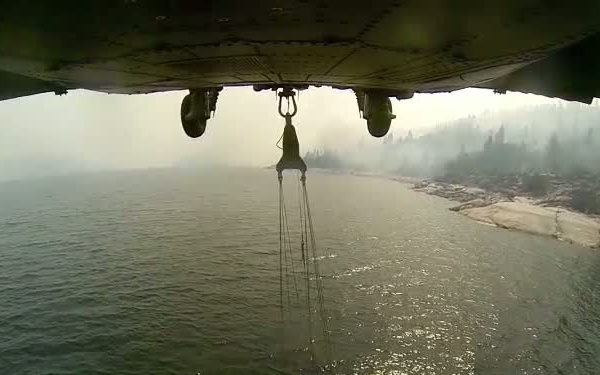 Rim Fire Bucket Drops and Interviews