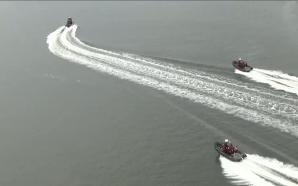 Coast Guard Non Compliant Vessel Pursuit Course comes to Charleston
