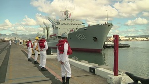 Chinese Navy Ships Visit Pearl Harbor