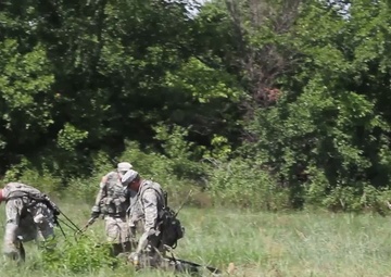 Soldiers in Chosen Company, 2-16 IN Conduct a Fire Team Competition