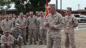 Part 2: I MEF CG Addresses Marines on 9/11