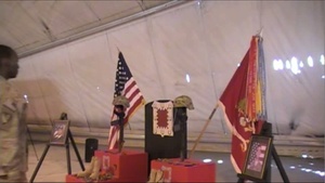 Task Force Trojan Horse Memorial Ceremony