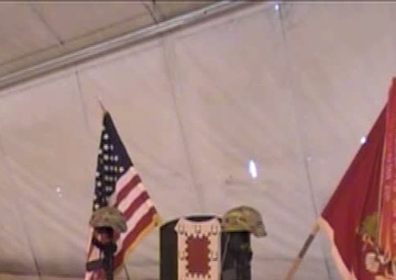 Task Force Trojan Horse Memorial Ceremony