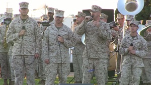 September 11th 3rd MAW Evening Colors Ceremony