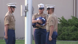 3rd MAW 9/11 Evening Colors Pt. 2