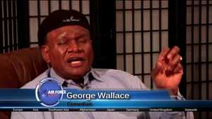 Air Force Report: Comedian Gives Back
