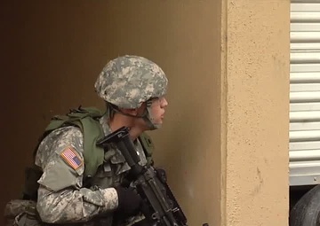 151st Infantry Regiment at Muscatatuck Urban Training Complex During Bold Quest 13.2 B-Roll