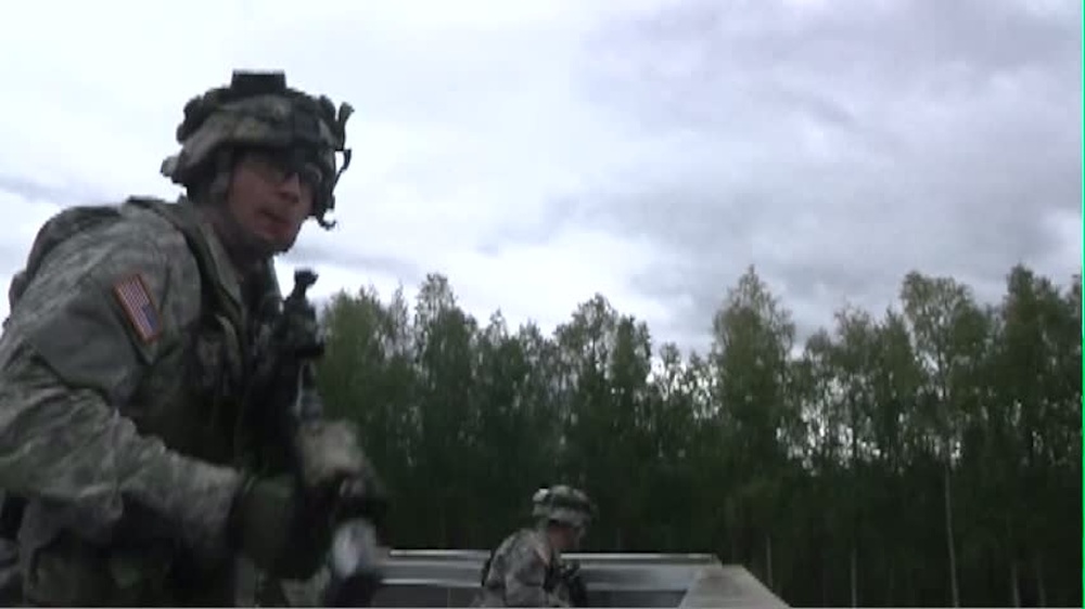 DVIDS - Video - Paratroopers And Strykers Descend From The Skies Over ...