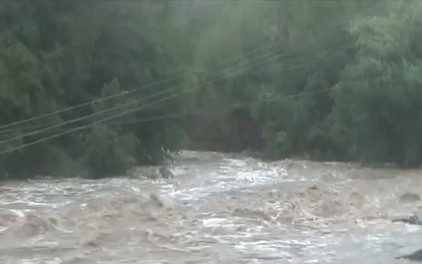 Colorado National Guard Evacuates Lyons, Colorado