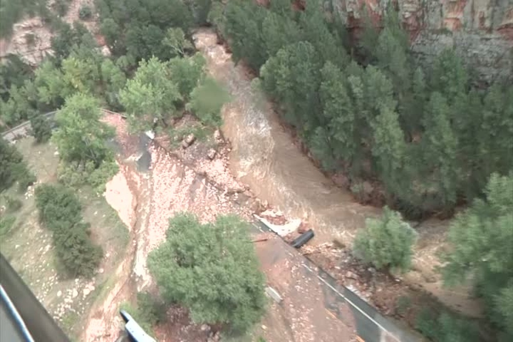 DVIDS Video Jamestown, Colorado Aerial Evacuation